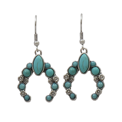 Silver Strike Womens Squash Blossom Earrings - DE0506SBTQ