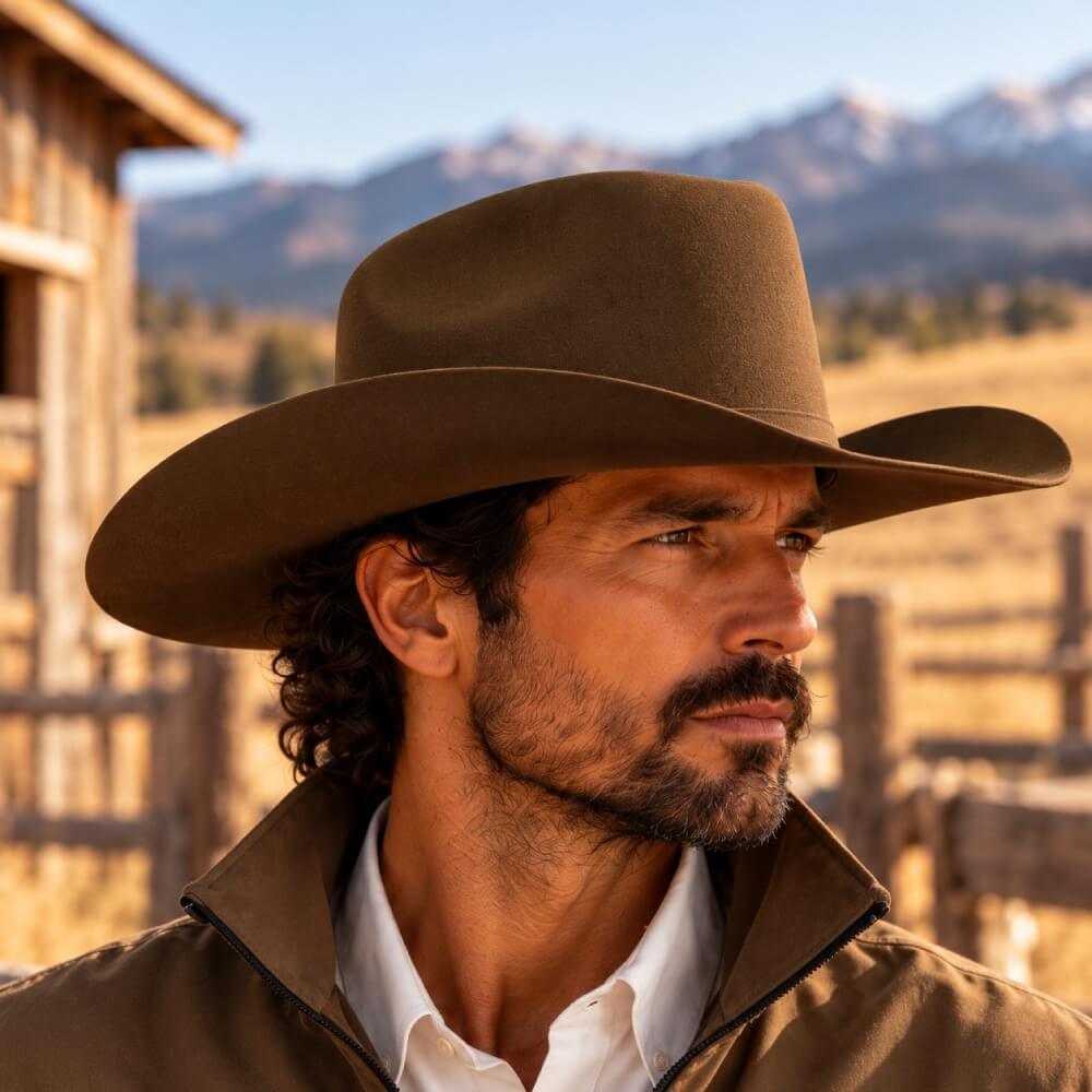 Starr Mens 20X El Jefe Felt Hat Fawn - SWWELJEFE20X-FAWN