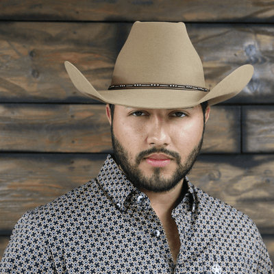 Starr Mens 3X Anthony Felt Hat Fawn