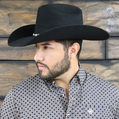 Starr Mens 3X Dumas Felt Hat Black - SWWDUMAS3X-BLK