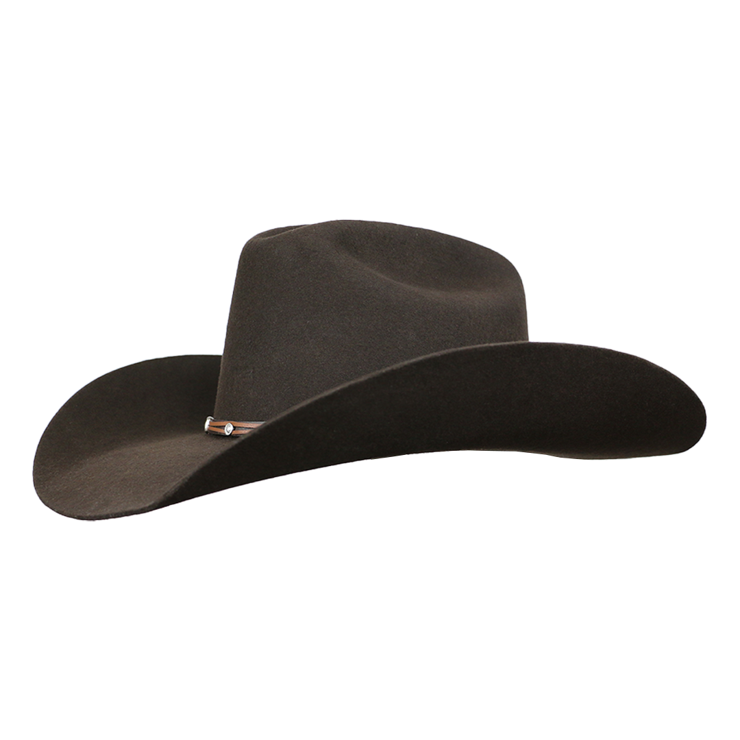 Starr Mens 3X Dumas Felt Hat - SWWDUMAS3X-CHOCO