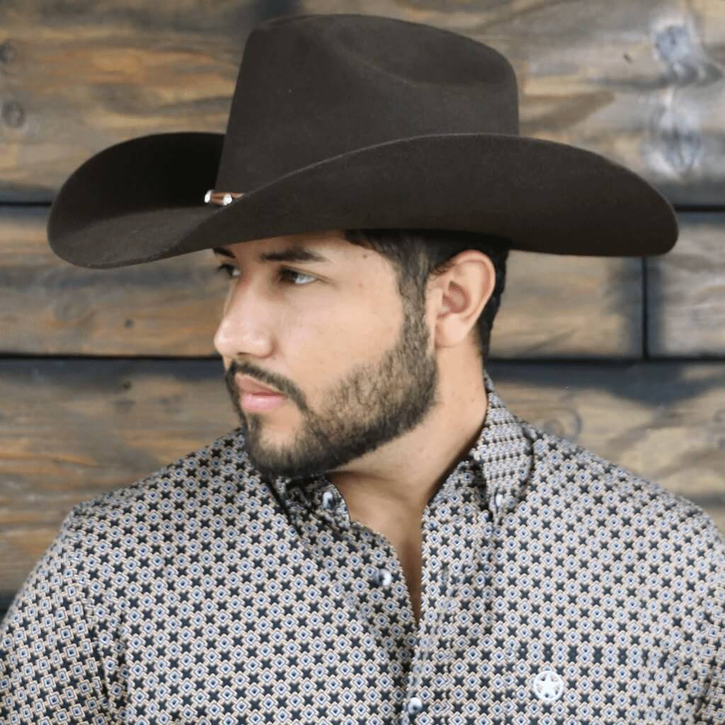 Starr Mens 3X Dumas Felt Hat - SWWDUMAS3X-CHOCO
