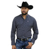 Starr Mens Button Down Long Sleeve Shirt 