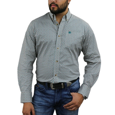 Starr Mens Button Down Long Sleeve Shirt