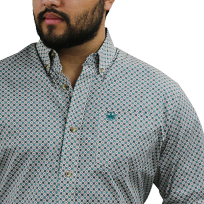 Starr Mens Button Down Long Sleeve Shirt 