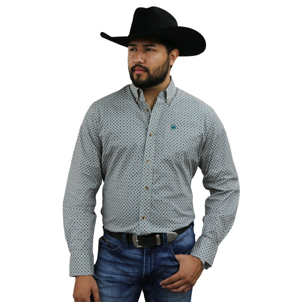 Starr Mens Button Down Long Sleeve Shirt 