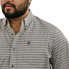 Starr Mens Button Down Long Sleeve Shirt 