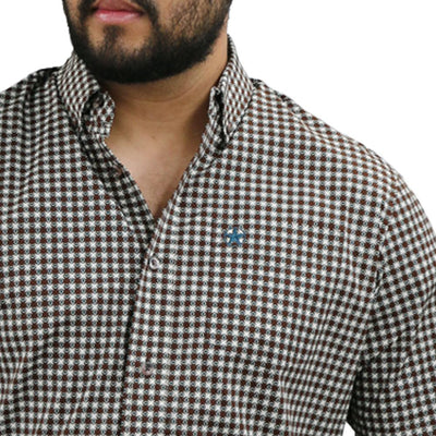 Starr Mens Button Down Long Sleeve Shirt 