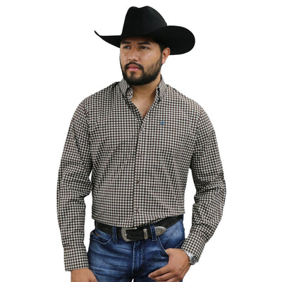 Starr Mens Button Down Long Sleeve Shirt