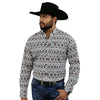 Starr Mens Button Down Long Sleeve Shirt 