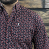 Starr Mens Button Down Long Sleeve Shirt