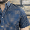 Starr Mens Button Down Short Sleeve Shirt