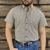 Starr Mens Button Down Short Sleeve Shirt