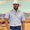 Starr Mens Button Down Short Sleeve Shirt