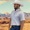 Starr Mens Button Down Short Sleeve Shirt
