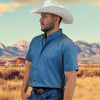 Starr Mens Button Down Short Sleeve Shirt 