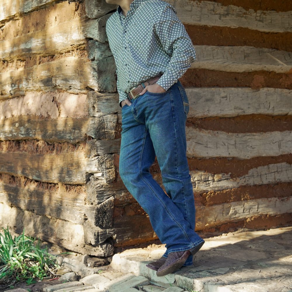 Starr Mens Cutter Relaxed Bootcut Jeans - SWJ1002