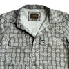 Starr Mens Oasis Vented Snap Short Sleeve Shirt Olive/Aztec - T01648-OLAZT
