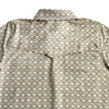Starr Mens Oasis Vented Snap Short Sleeve Shirt Sand/Beige - T01648-SNDBE