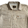 Starr Mens Oasis Vented Snap Short Sleeve Shirt Sand/Beige - T01648-SNDBE