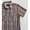 Starr Mens Oasis Vented Snap Short Sleeve Shirt - T01648-AZT