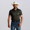 Starr Mens Printed Short Sleeve Polo Shirt Green/Olive - SWPRTPSS2446