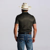 Starr Mens Printed Short Sleeve Polo Shirt Green/Olive - SWPRTPSS2446