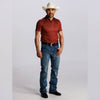 Starr Mens Printed Short Sleeve Polo Shirt - SWPRTPSS2502