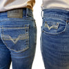 Starr Mens Rider Slim Fit Bootcut Jeans