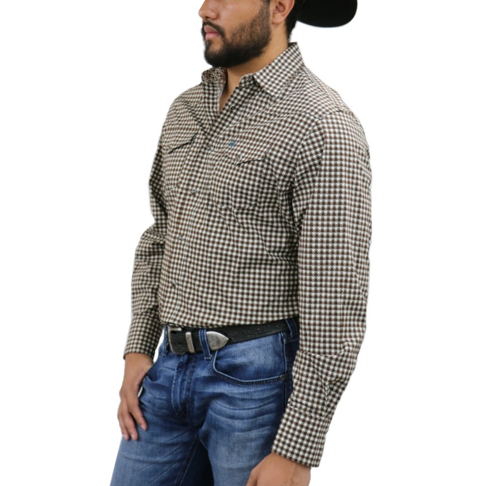 Starr Mens Snap Long Sleeve Shirt