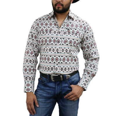 Starr Mens Snap Long Sleeve Shirt