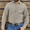 Starr Mens Snap Long Sleeve Shirt