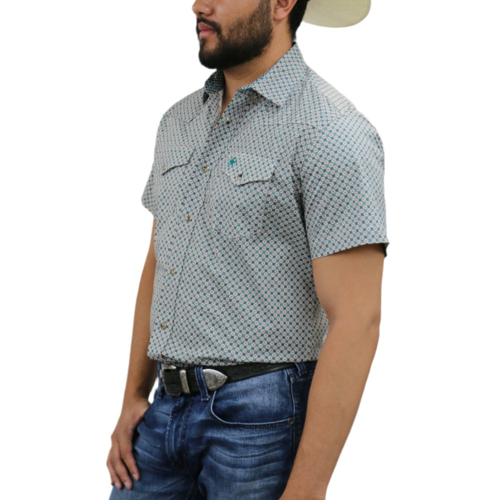 Starr Mens Snap Short Sleeve Shirt - SWPTSSS-324