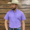 Starr Mens Solid Western Button Down Short Sleeve Shirt (Many Styles) - SWSLBSS