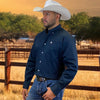 Starr Mens Solid Western Button Down Shirt (Many Styles) - SWSLBLS