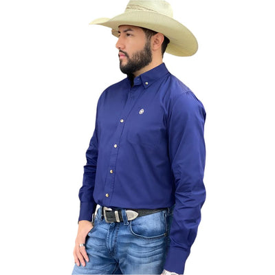 Starr Mens Solid Western Button Down Shirt (Many Styles)