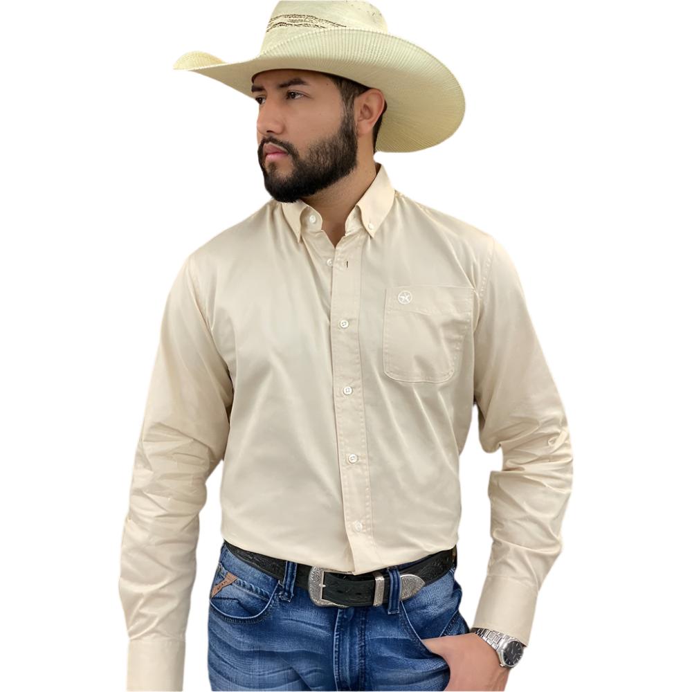 Starr Mens Solid Western Button Down Shirt (Many Styles)