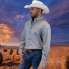 Starr Mens Western Button Down Long Sleeve Shirt