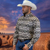 Starr Mens Western Button Down Long Sleeve Shirt
