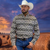 Starr Mens Western Button Down Long Sleeve Shirt