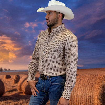 Starr Mens Western Long Sleeve Shirt