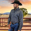 Starr Mens Western Snap Long Sleeve Shirt