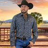 Starr Mens Western Snap Long Sleeve Shirt