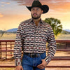Starr Mens Western Snap Long Sleeve Shirt