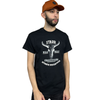 Starr Mens Wild West Graphic Short Sleeve T-Shirt Black