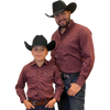 Starr Western Wear Boys Long Sleeve Shirt - SWBPTSLS-373