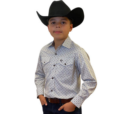 Starr Western Wear Boys Long Sleeve Shirt - SWBPTSLS-377
