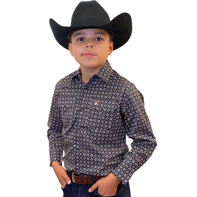 Starr Western Wear Boys Long Sleeve Shirt - SWBPTSLS-382