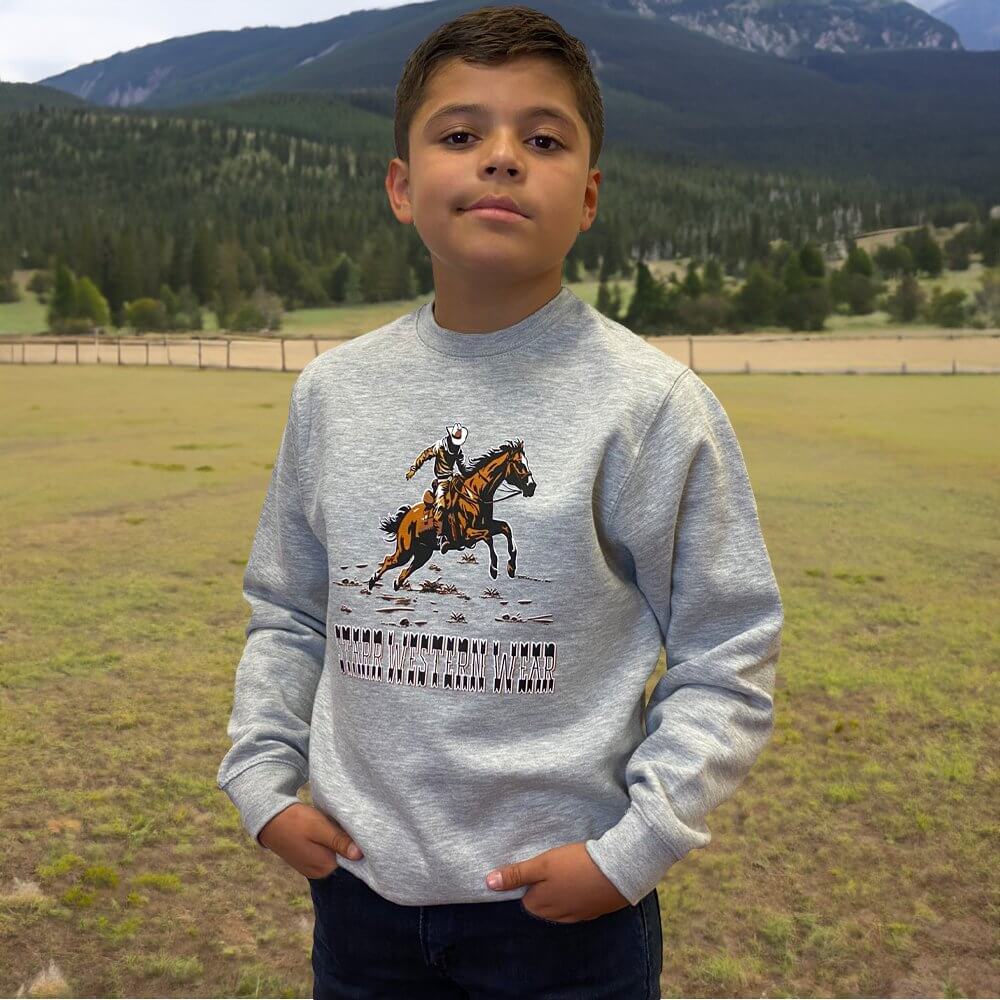 Starr Western Wear Boys Youth Sweatshirt - STARRCOWBOY