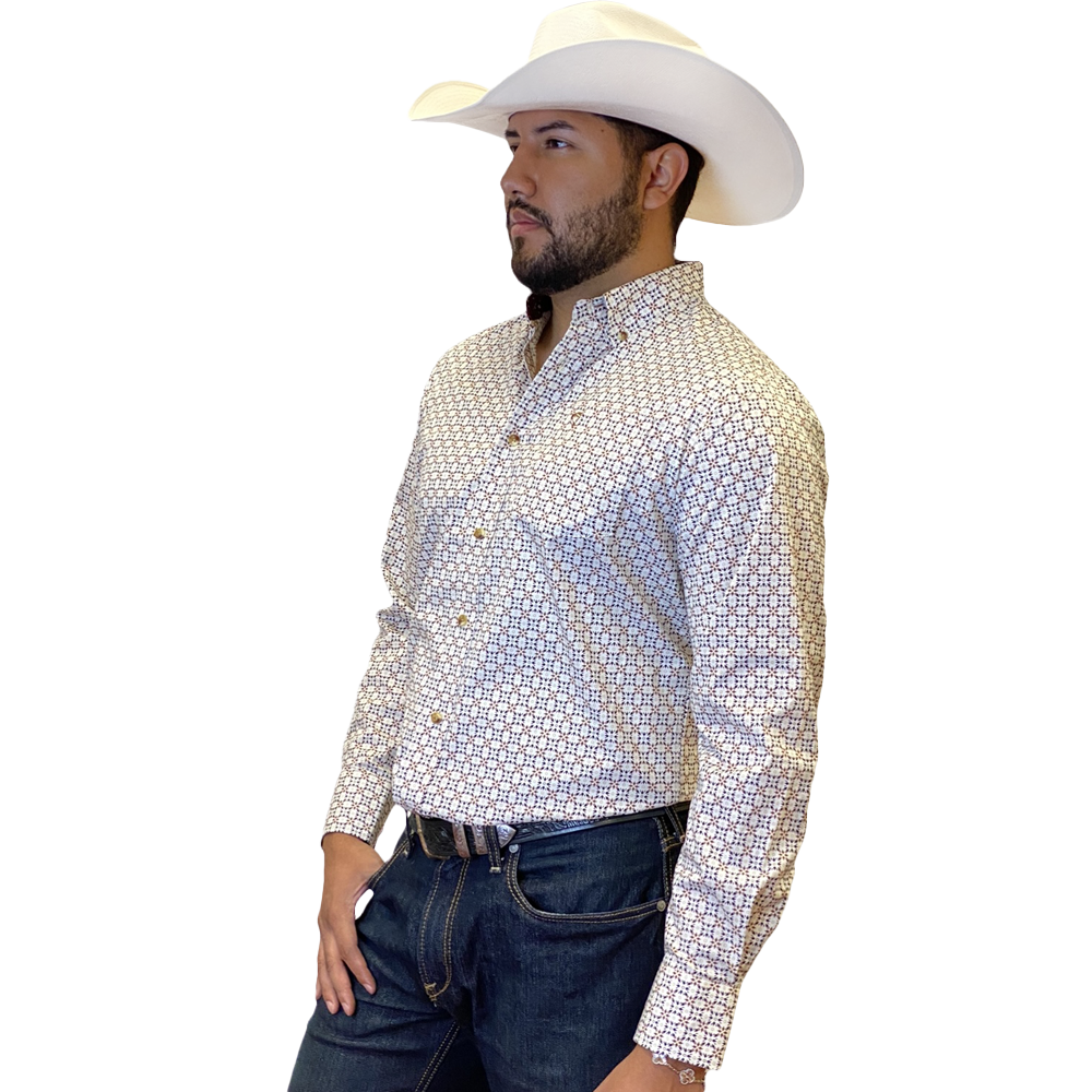 Starr Western Wear Mens Long Sleeve Shirt - SWPTBLS-372